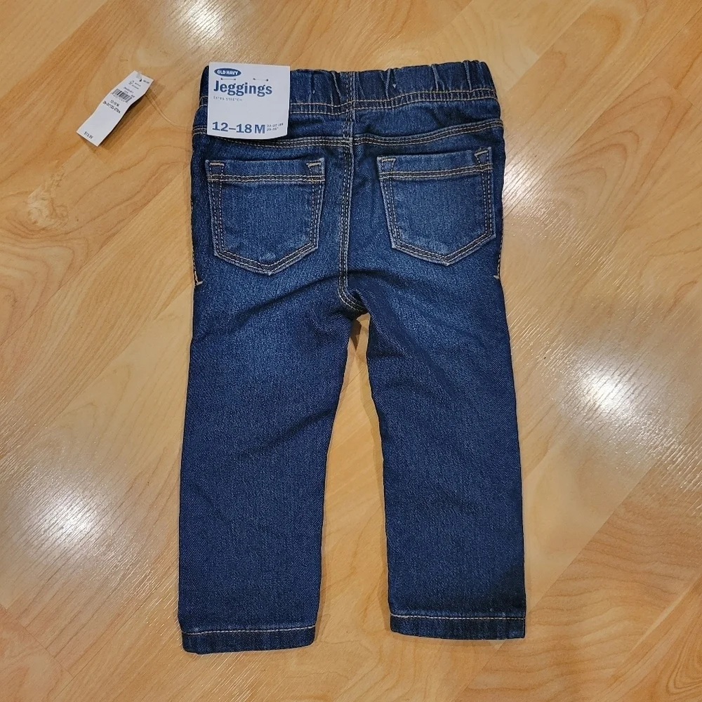 Old navy baby jeggings size 12-18 months new